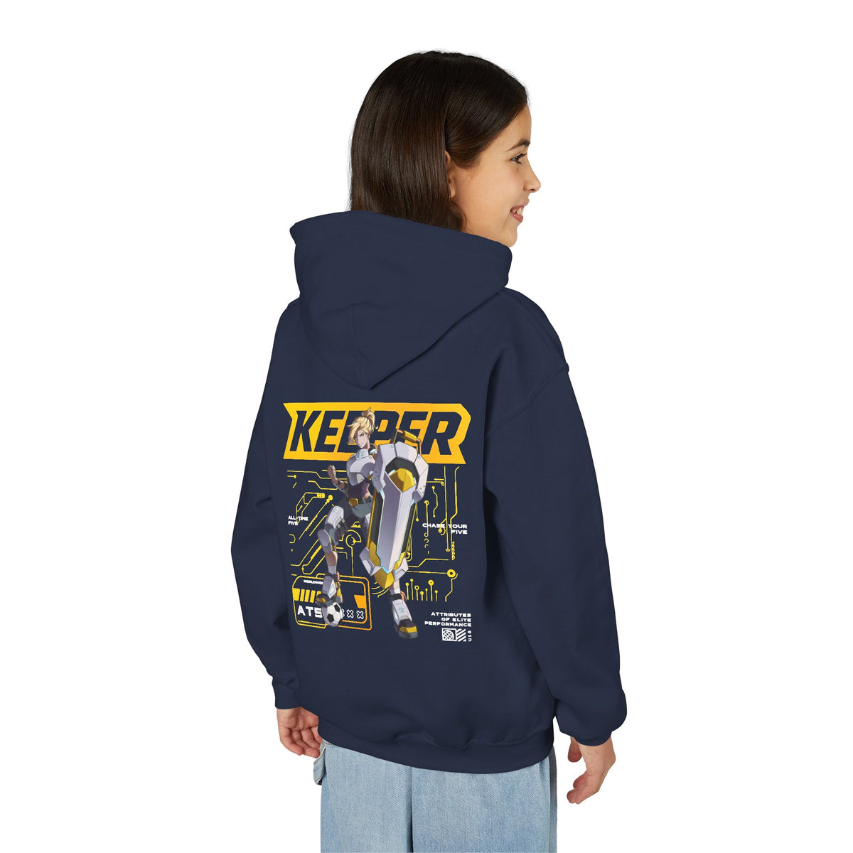 Keeper (F) Hoodie - Youth - Enlarged view