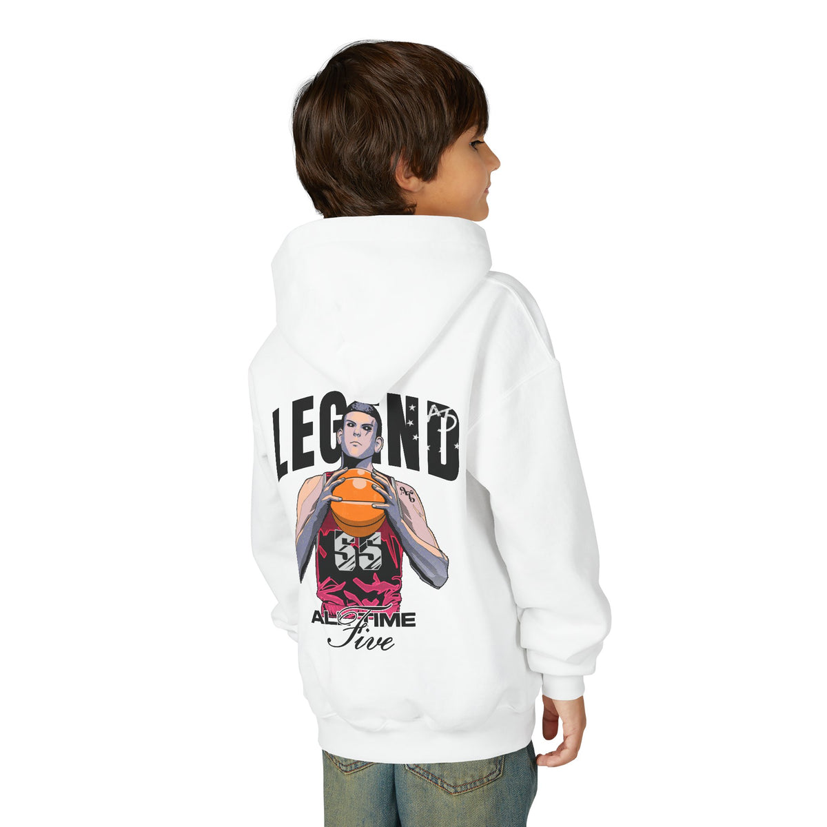 Hoops Legend Hoodie - Youth - Enlarged view