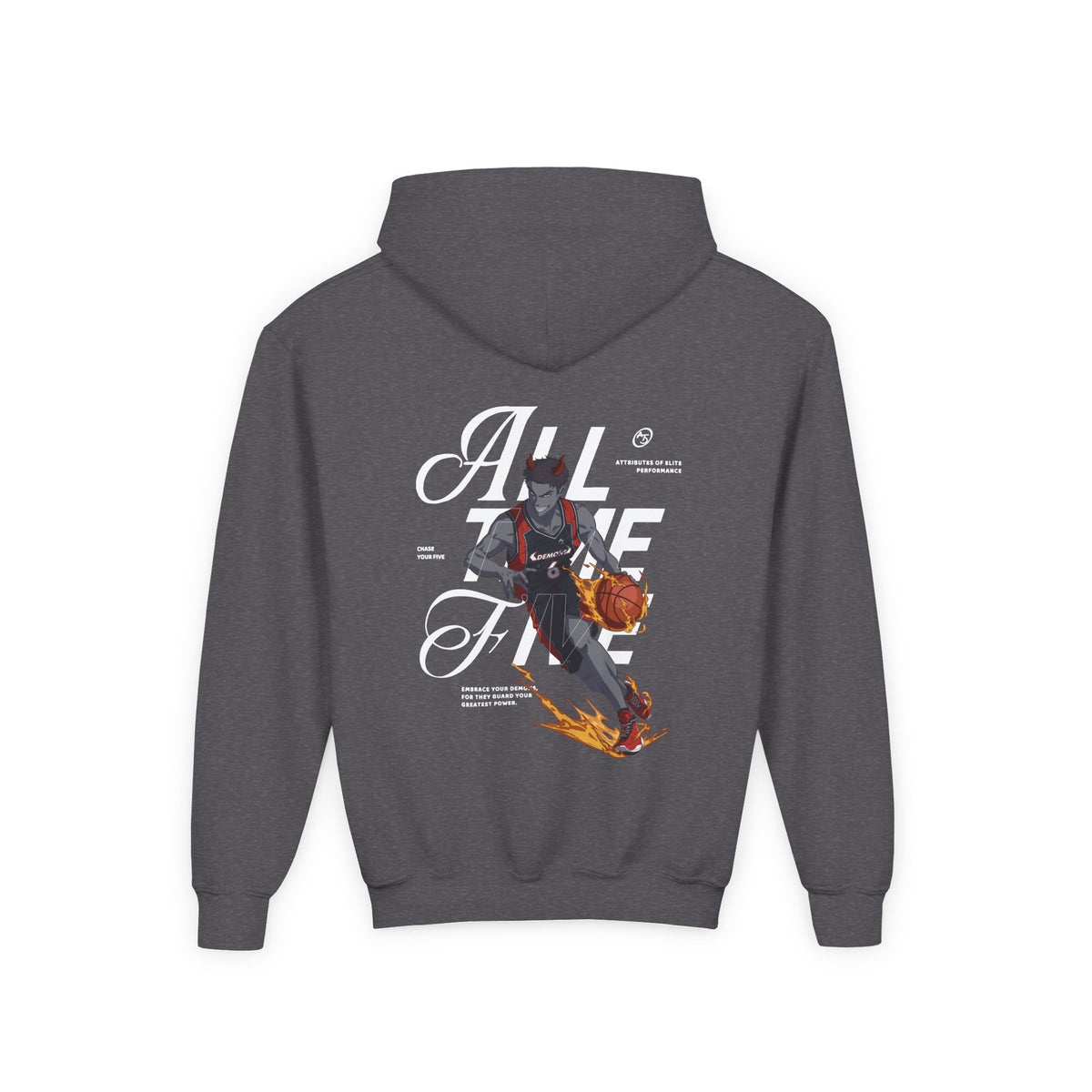 Downhill Demon (M) Hoodie - Youth - Enlarged view
