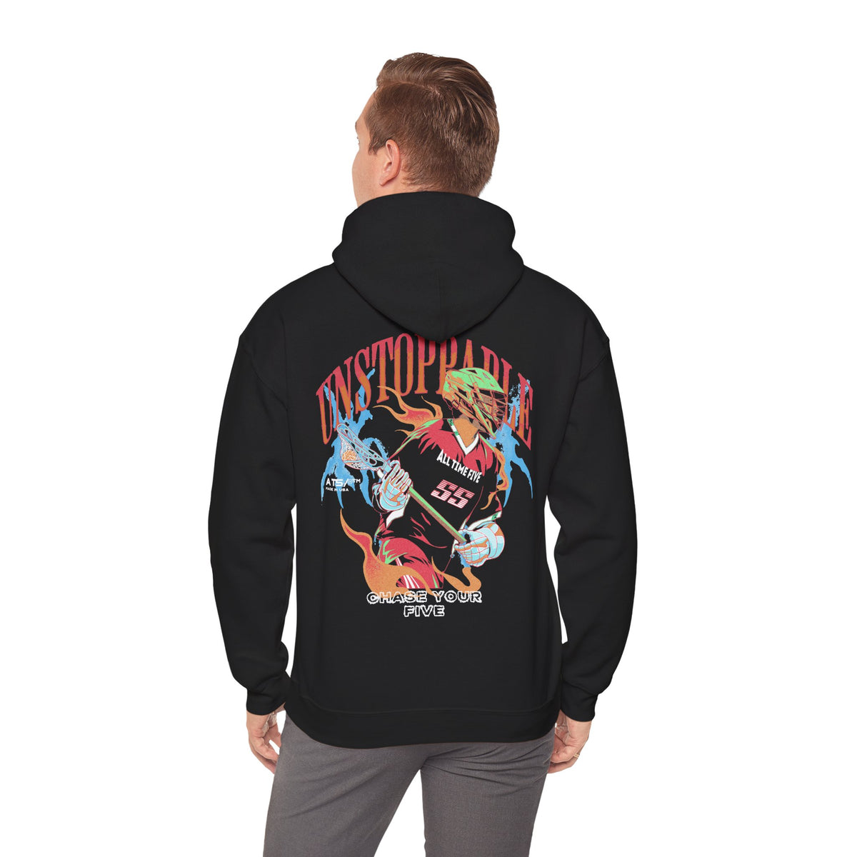 LAX Unstoppable (M) Hoodie - Adult - Enlarged view