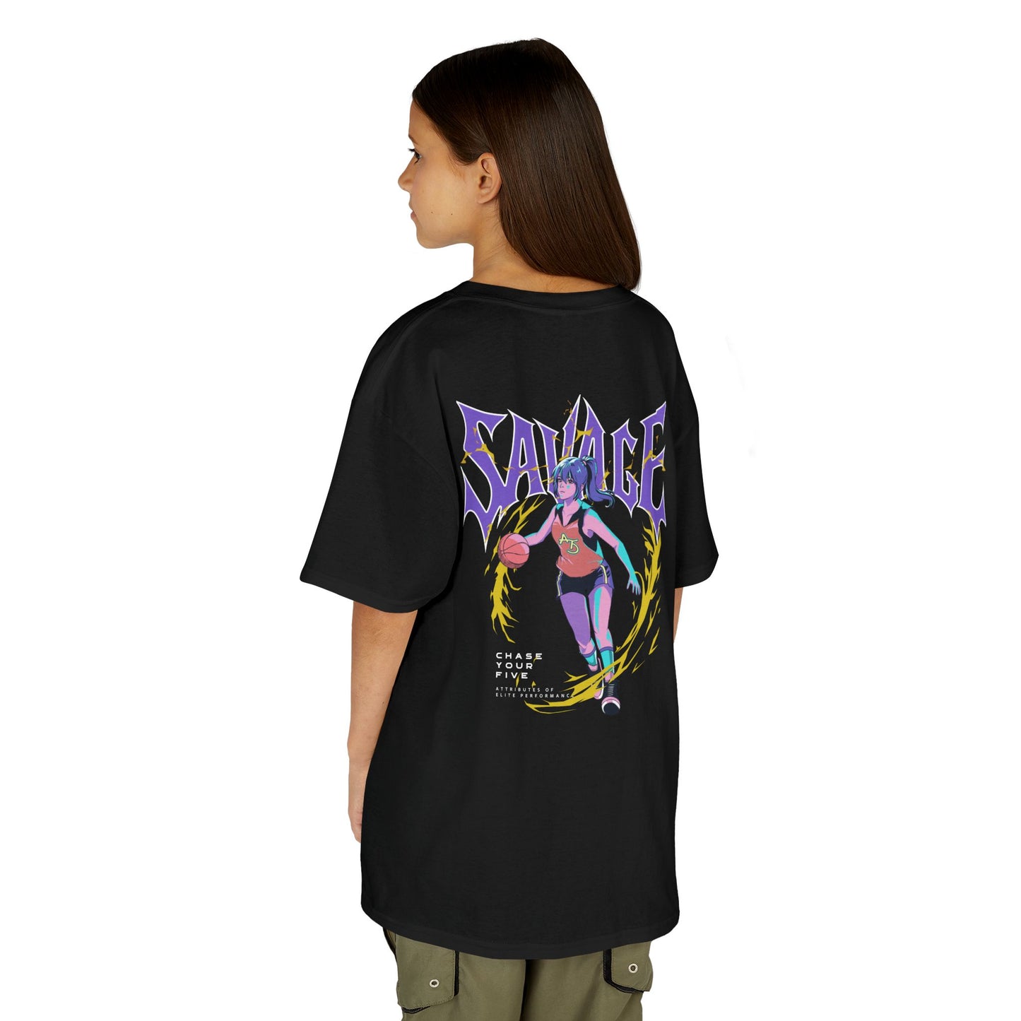 Hoops Savage Tee - Youth - Enlarged view