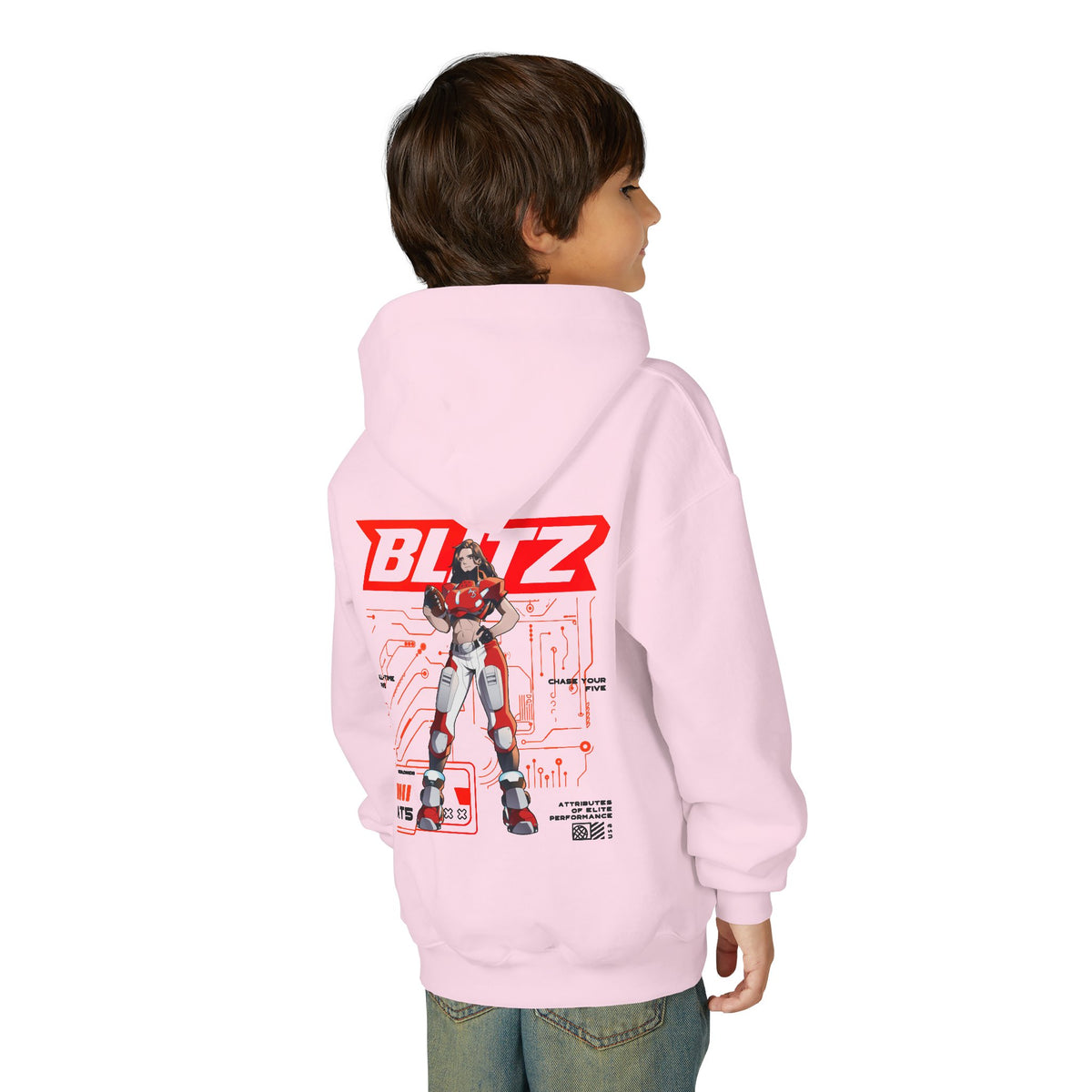 Blitz (F) Hoodie - Youth - Enlarged view