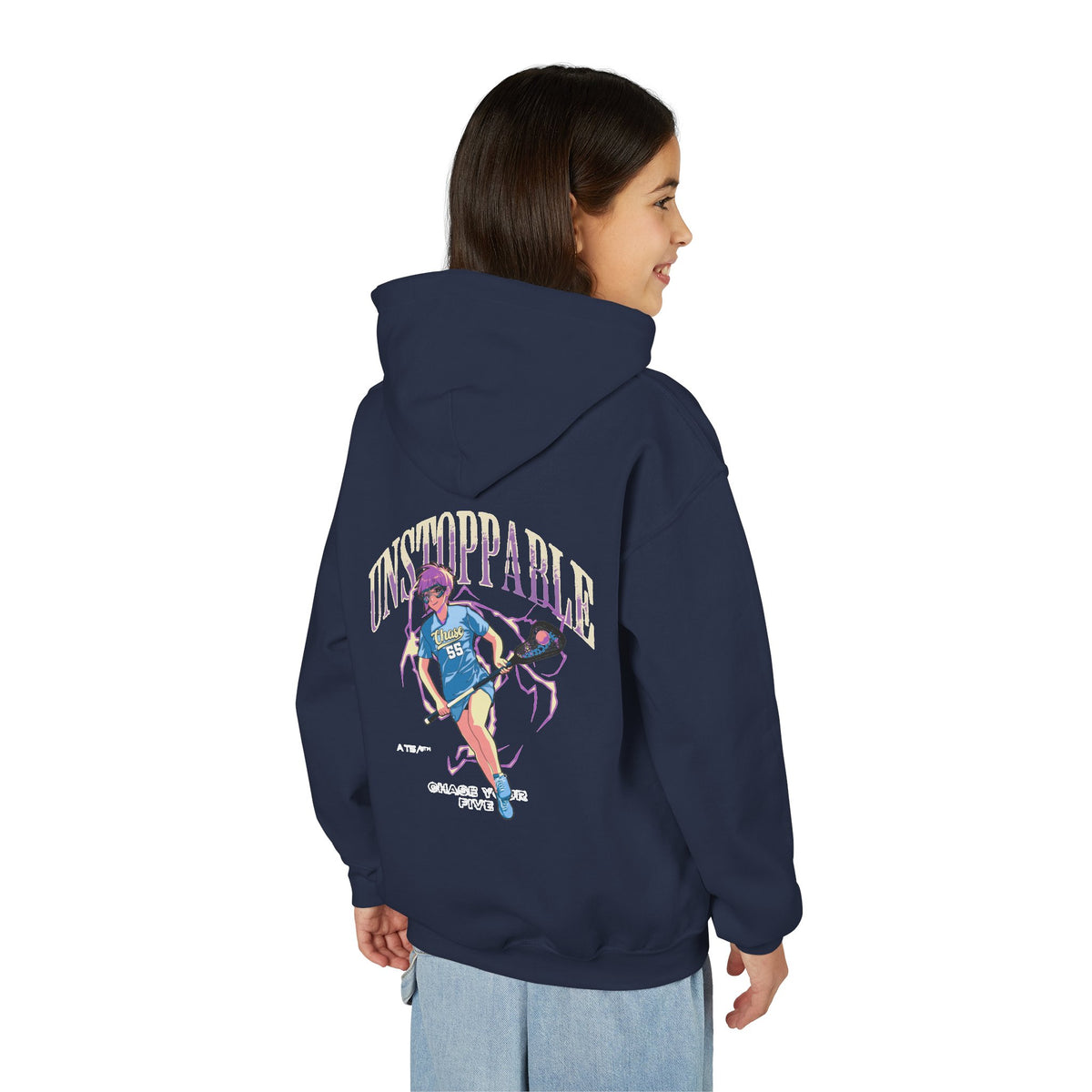 LAX Unstoppable (F) Hoodie - Youth - Enlarged view