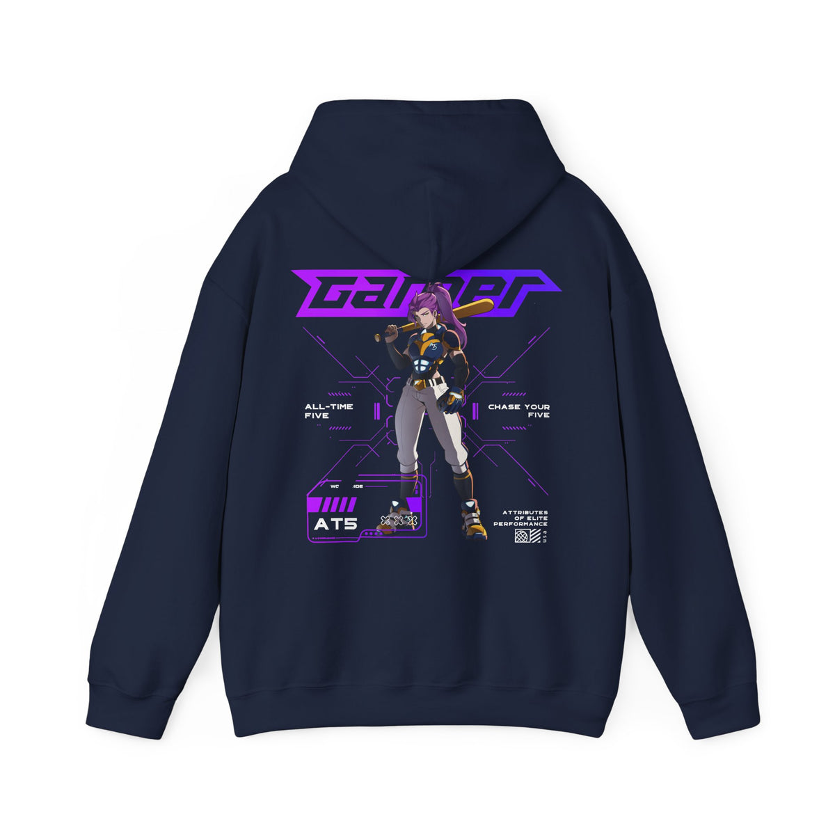 Gamer (F) Hoodie - Adult - Enlarged view