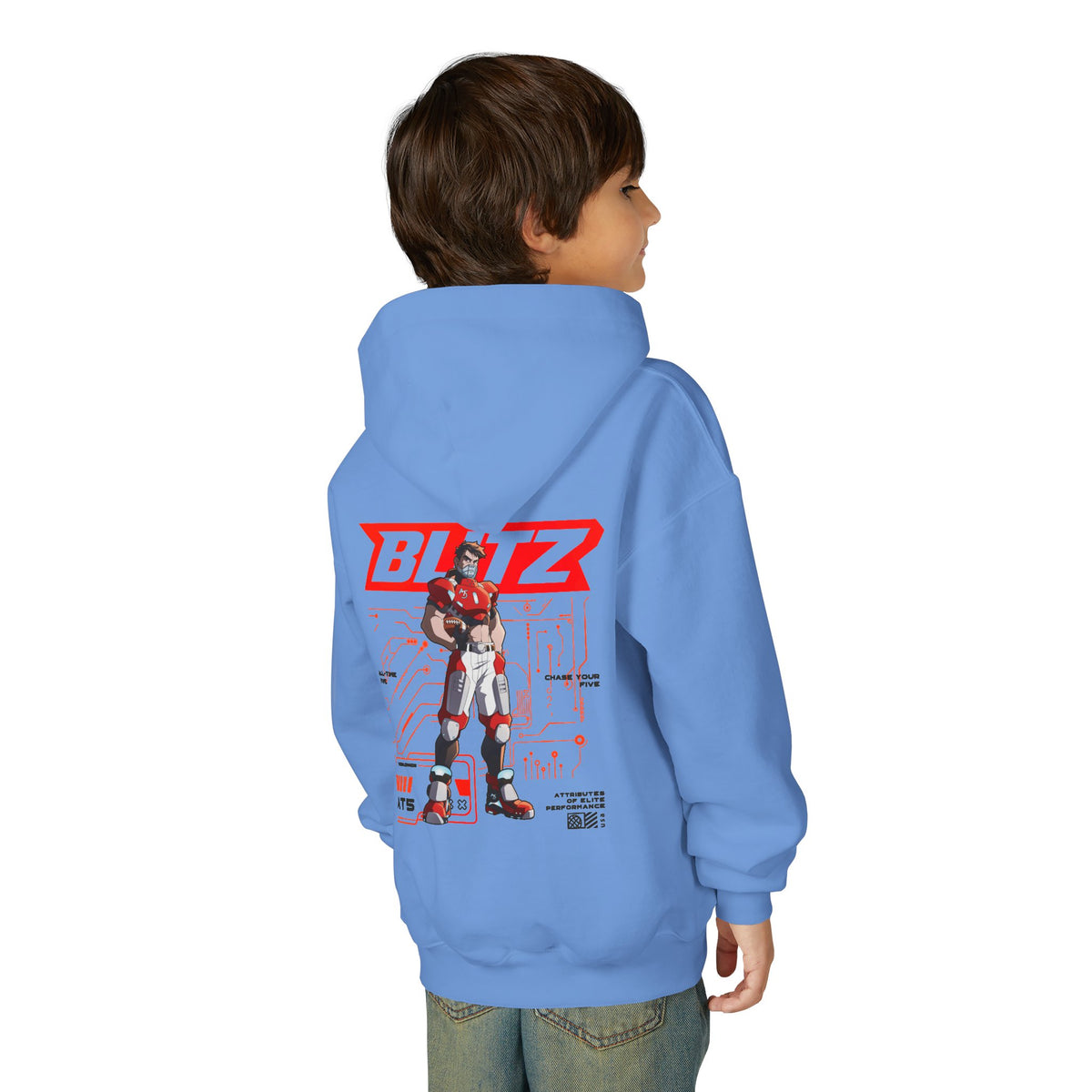 Blitz (M) Hoodie - Youth - Enlarged view
