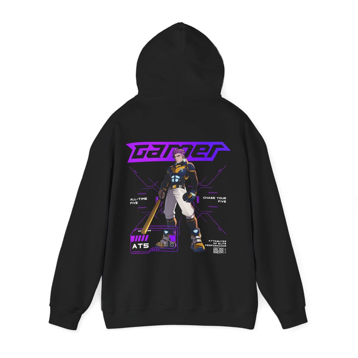 Gamer (M) Hoodie - Adult - Enlarged view