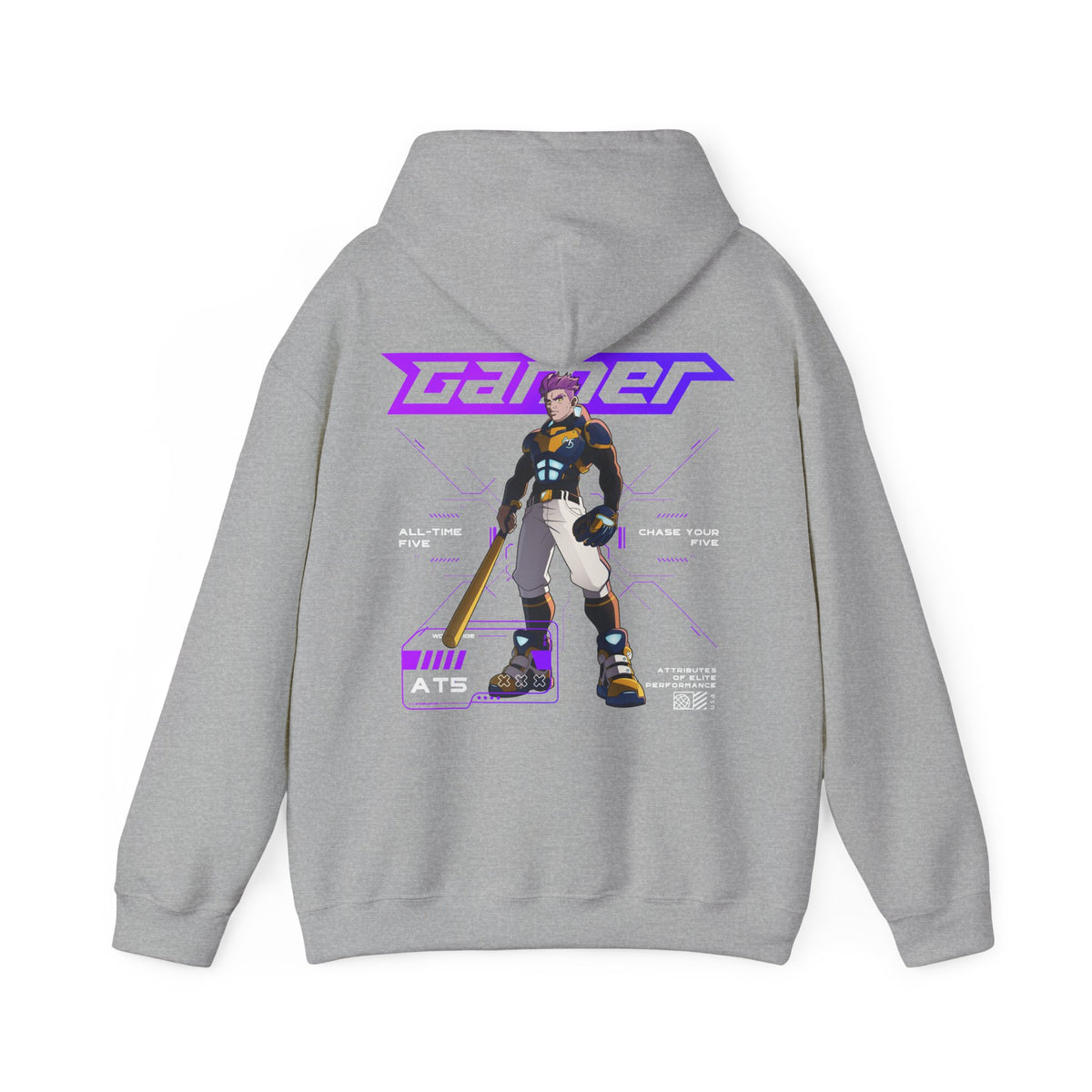 Gamer (M) Hoodie - Adult - Enlarged view