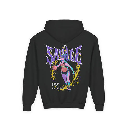 Hoops Savage Hoodie - Youth