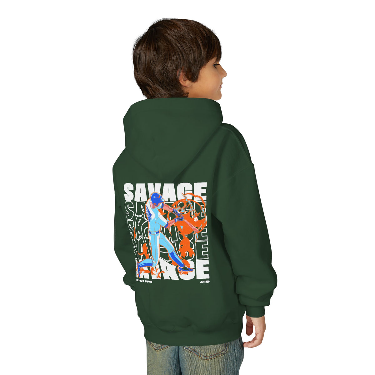 Diamond Savage Hoodie - Youth - Enlarged view
