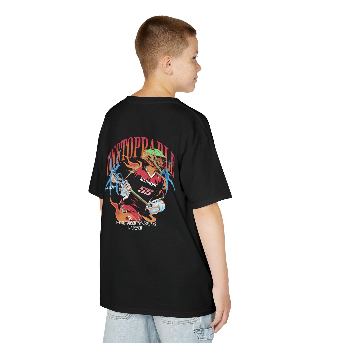 LAX Unstoppable (M) Tee - Youth - Enlarged view