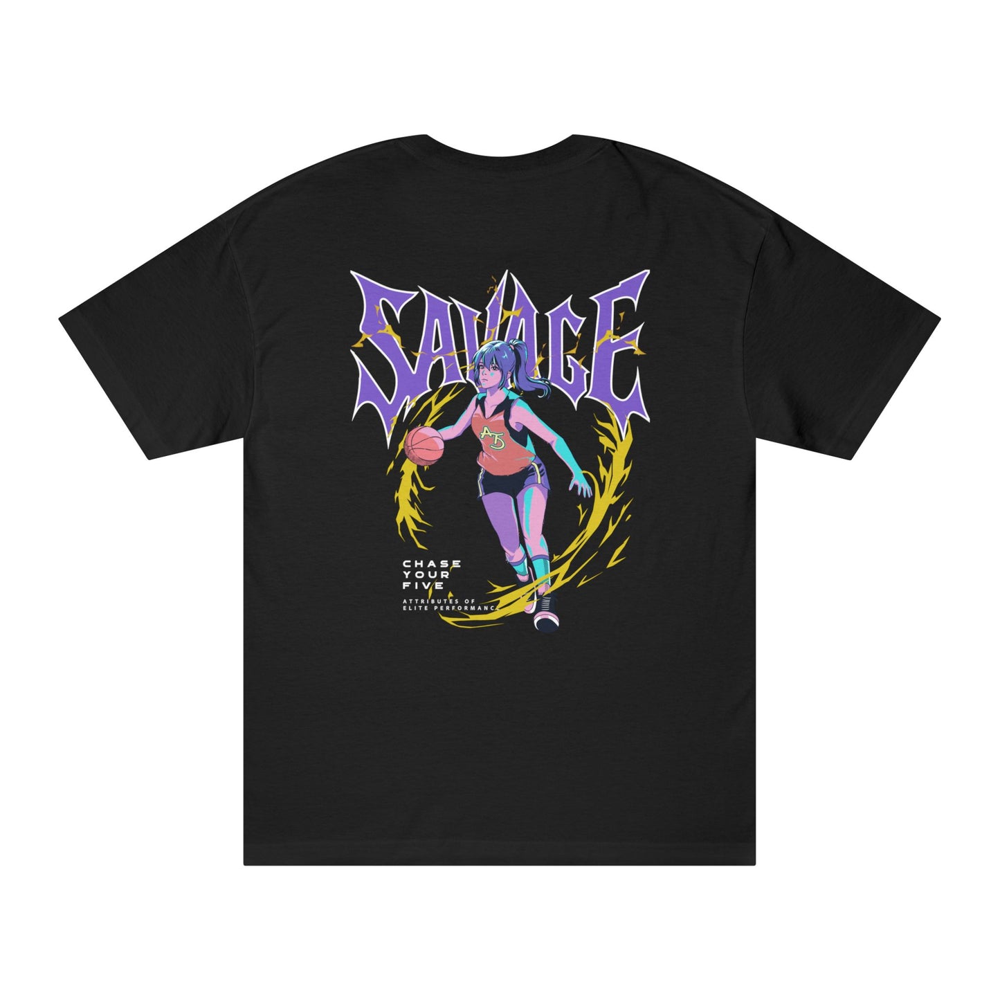 Hoops Savage Tee - Adult - Enlarged view