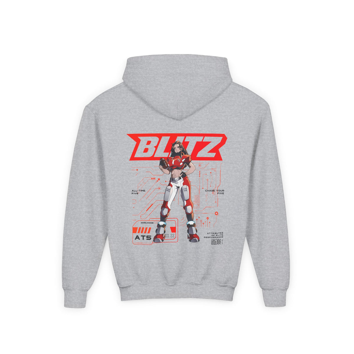 Blitz (F) Hoodie - Youth - Enlarged view