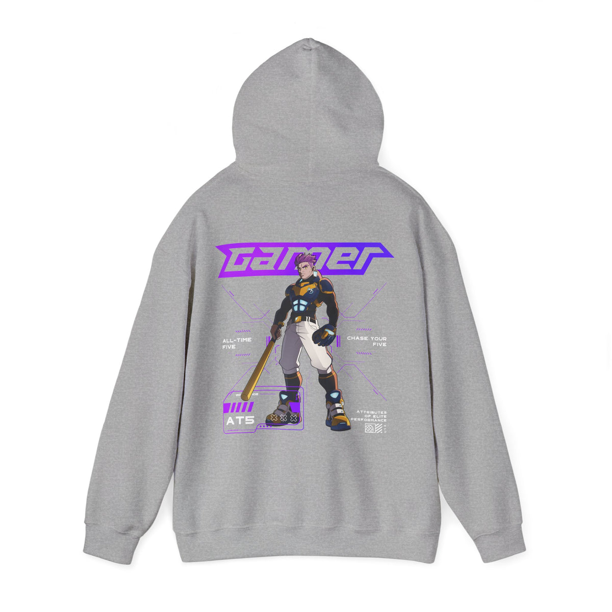 Gamer (M) Hoodie - Adult - Enlarged view