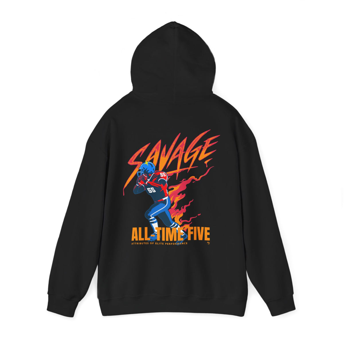 Gridiron Savage Hoodie - Adult - Enlarged view