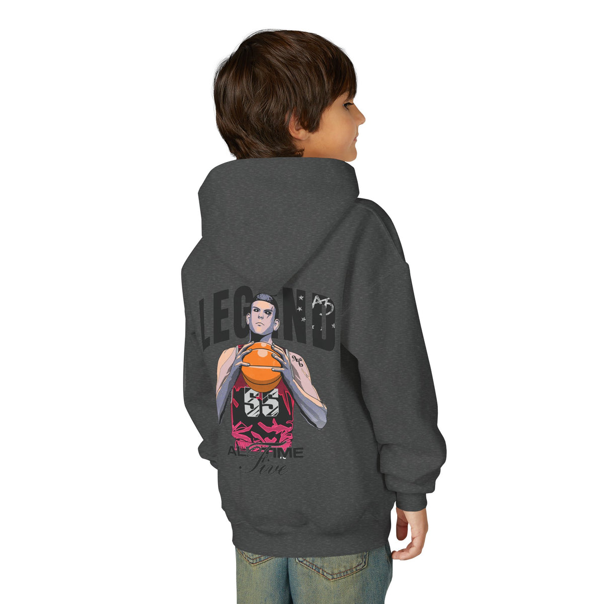 Hoops Legend Hoodie - Youth - Enlarged view