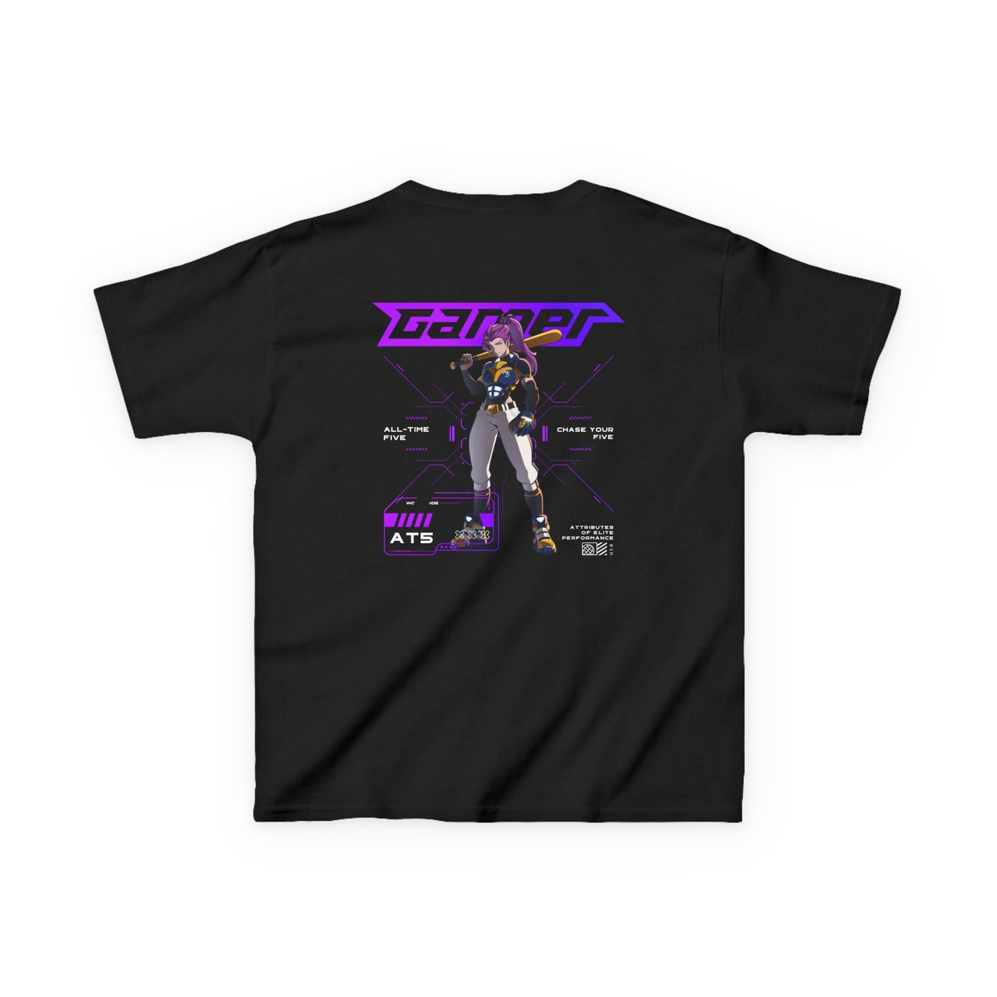 Gamer (F) Tee - Youth - Enlarged view
