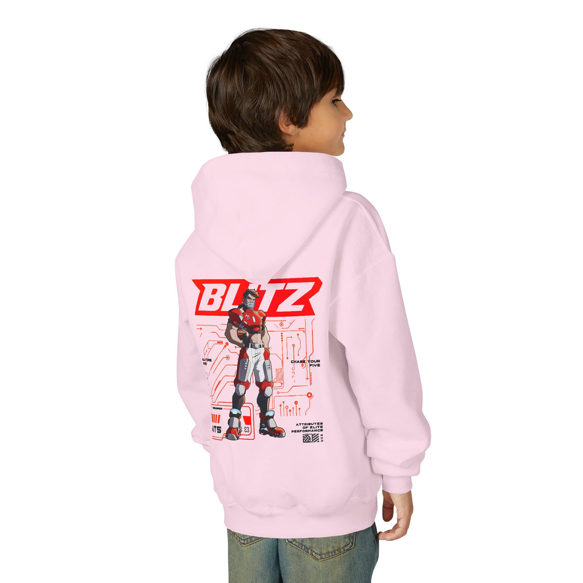 Blitz (M) Hoodie - Youth - Enlarged view