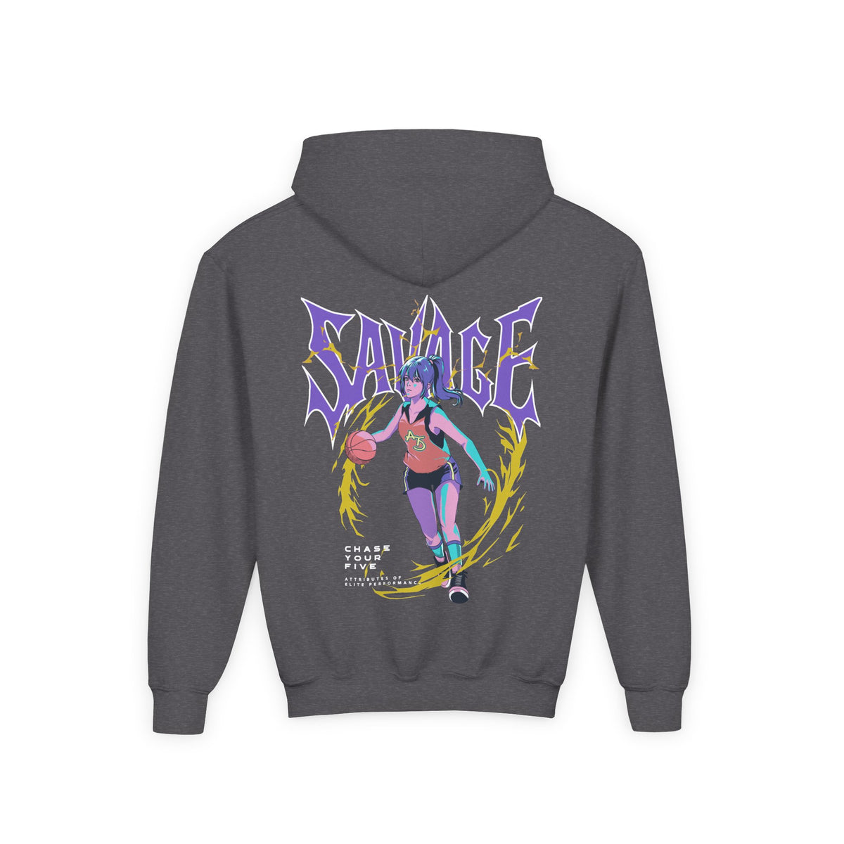 Hoops Savage Hoodie - Youth - Enlarged view