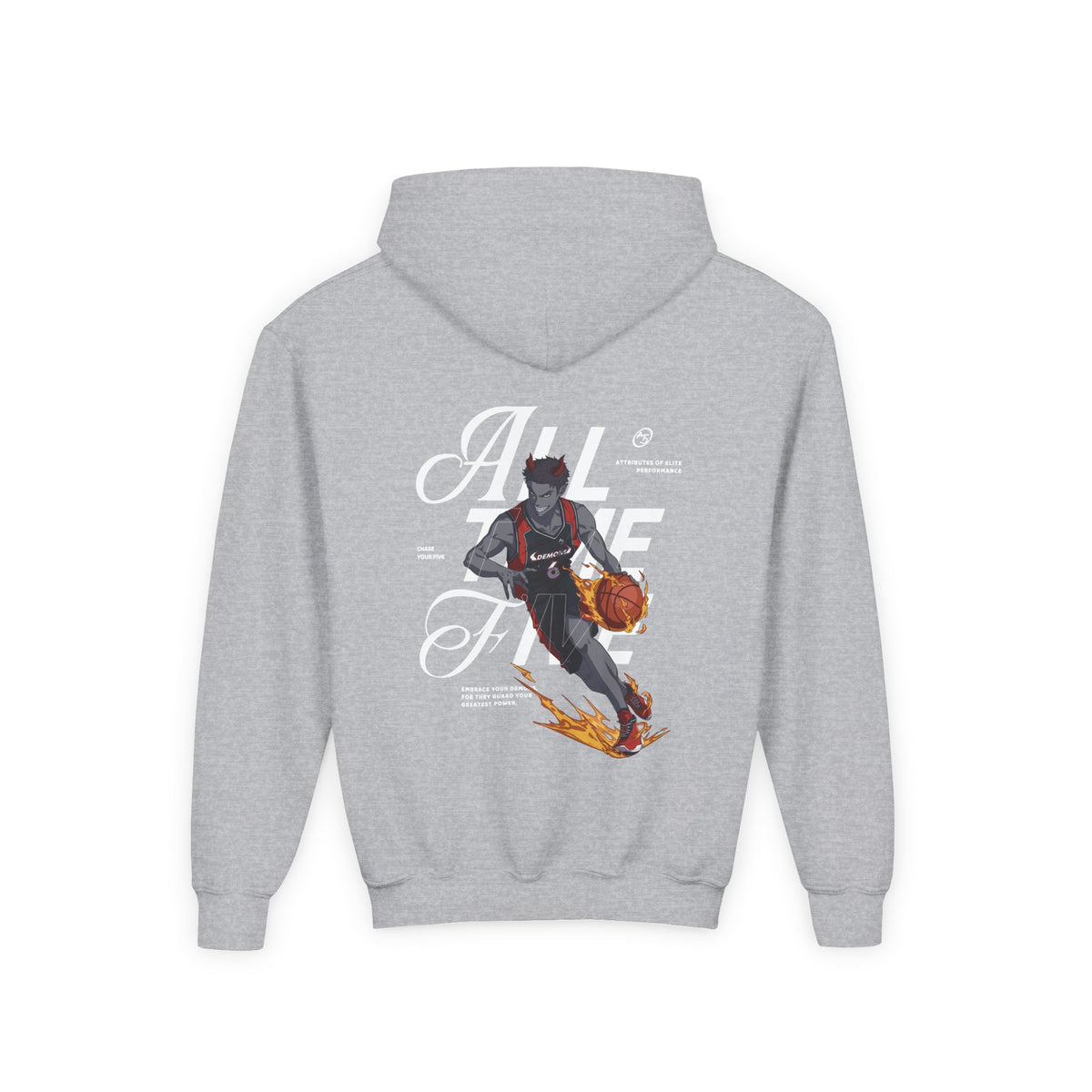 Downhill Demon (M) Hoodie - Youth - Enlarged view