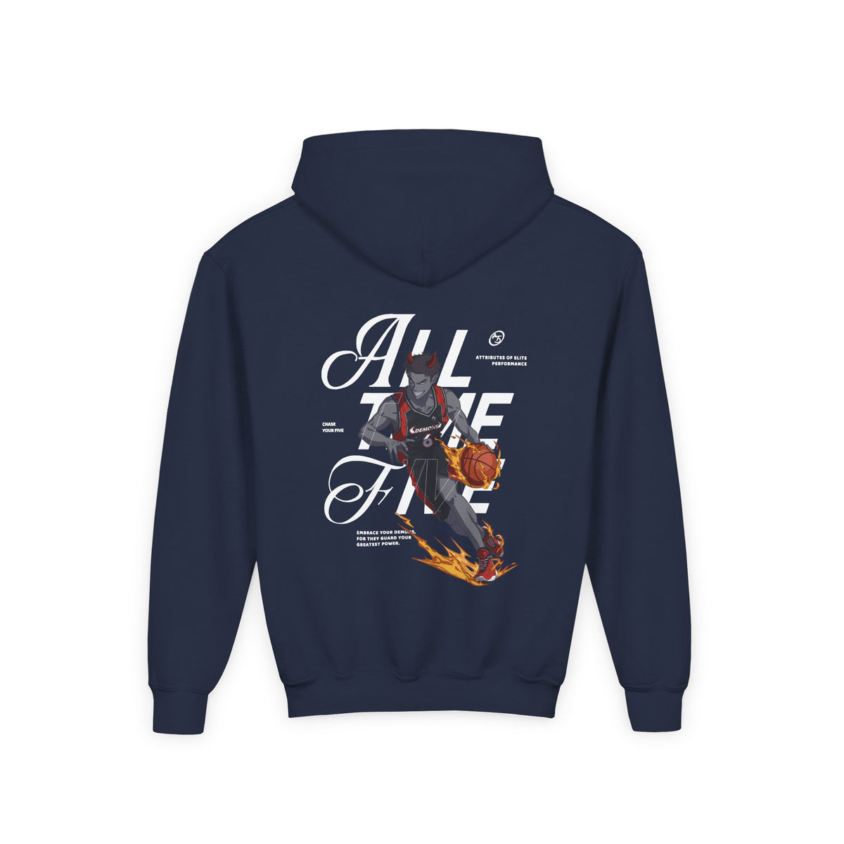 Downhill Demon (M) Hoodie - Youth - Enlarged view