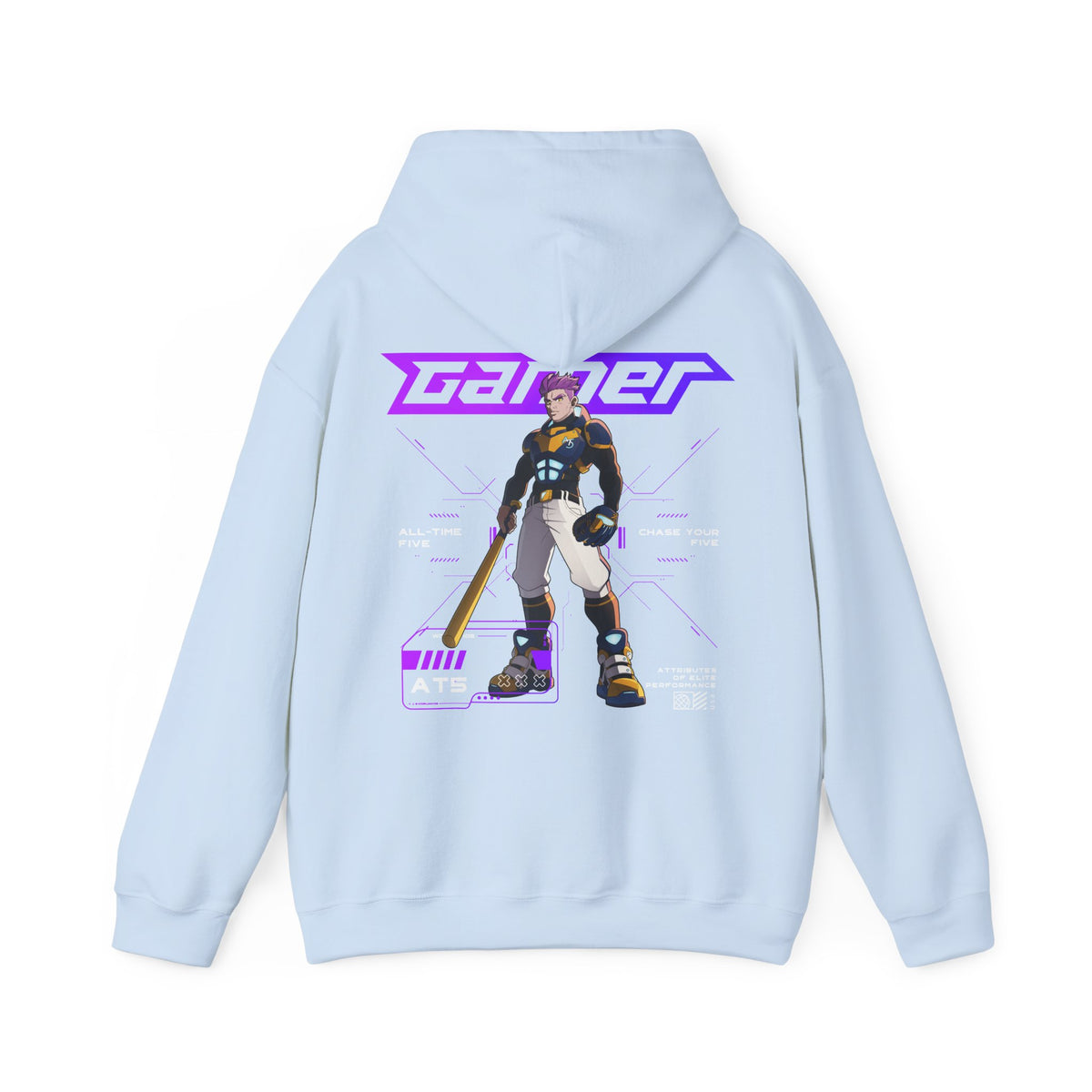 Gamer (M) Hoodie - Adult - Enlarged view