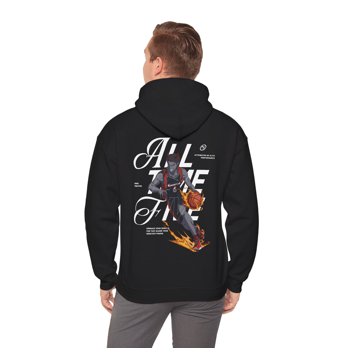 Downhill Demon (M) Hoodie - Adult - Enlarged view