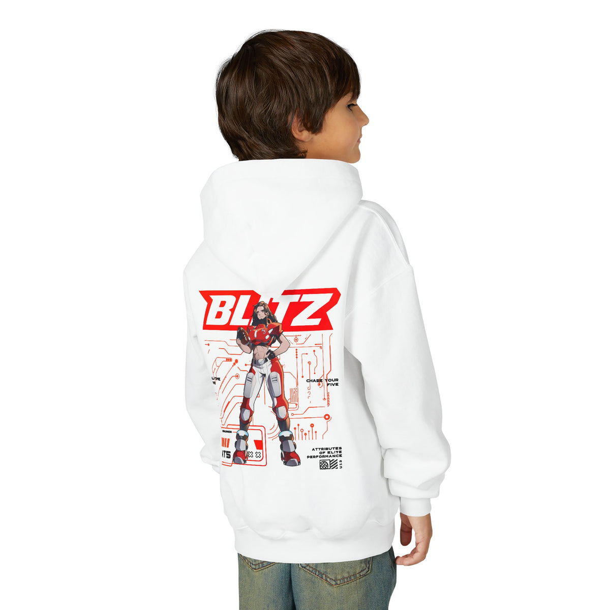 Blitz (F) Hoodie - Youth - Enlarged view